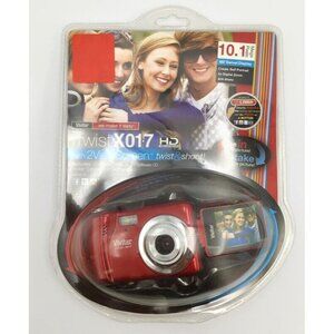 Vivitar iTwist X017 HD Digital Camera Twist & Shoot 2 View Screen Swivel Display